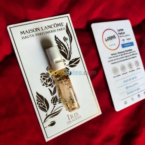 Échantillons parfums originaux 