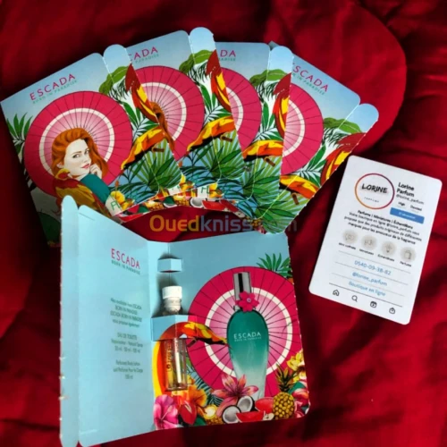 Échantillons parfums originaux 