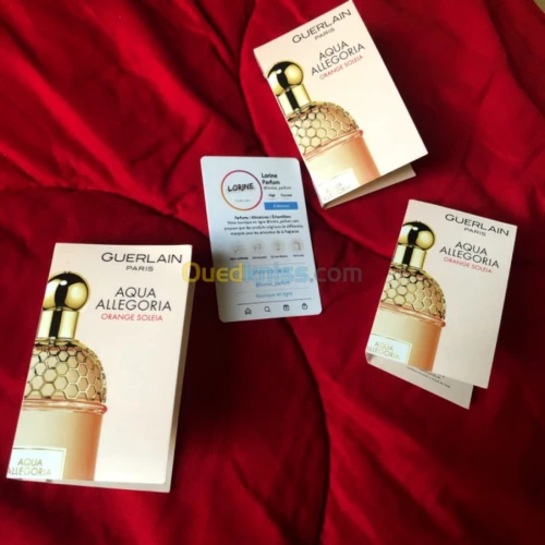 Échantillons parfums originaux 