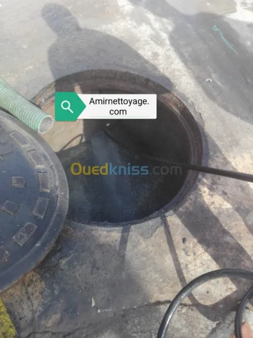 Débouchage d'assainissement nettoyage 