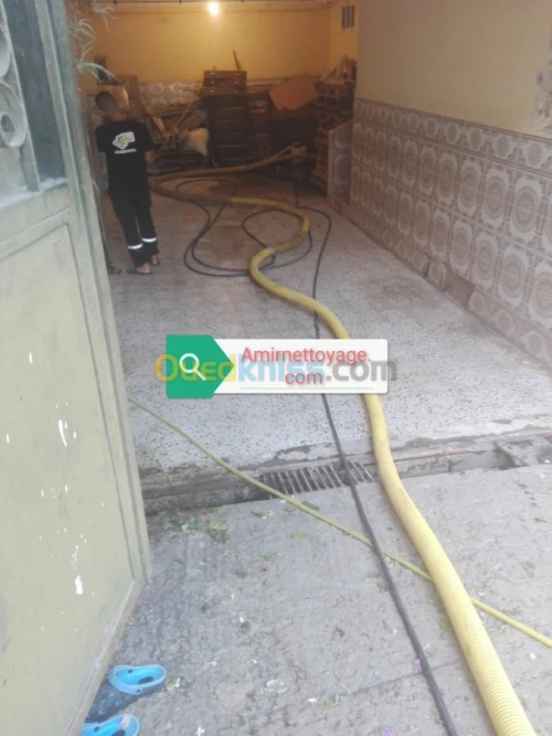 Débouchage conduite nettoyage vidange 