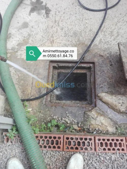 Vidange fosse débouchage assainissemen