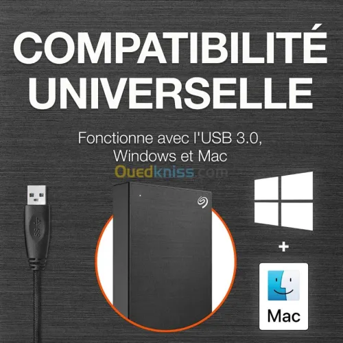 Disque Seagate One Touch 5 TB Externe