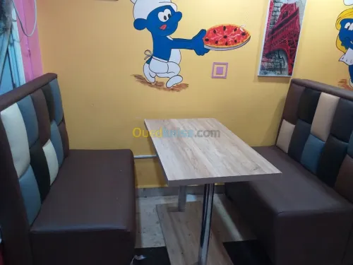 fauteuil pour cafeteria et pizzeria 