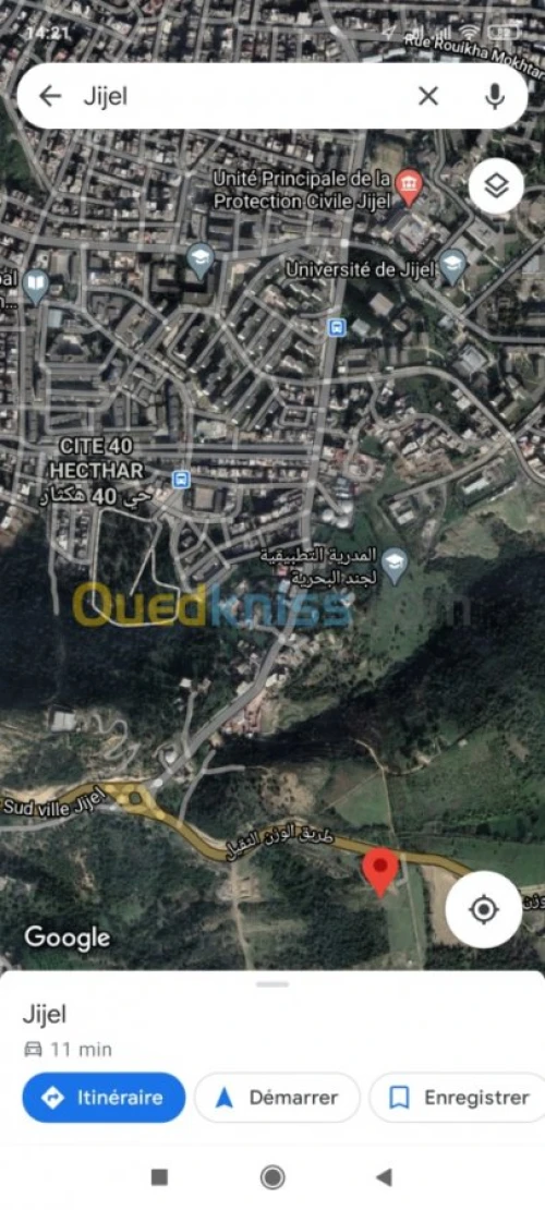 Vente Terrain Jijel Jijel