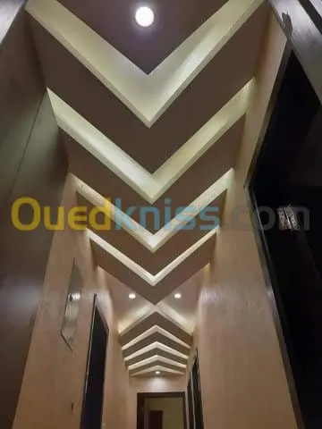 Revetement et amenagement d'inerieurs