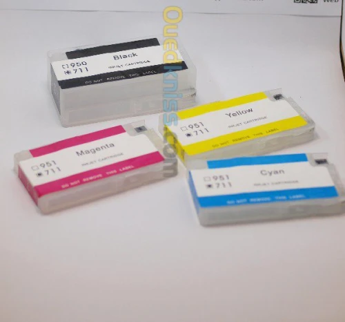 cartouche rechargable  traceur HP T520