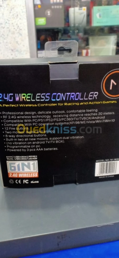 Manette 6 in 1 sans fil 