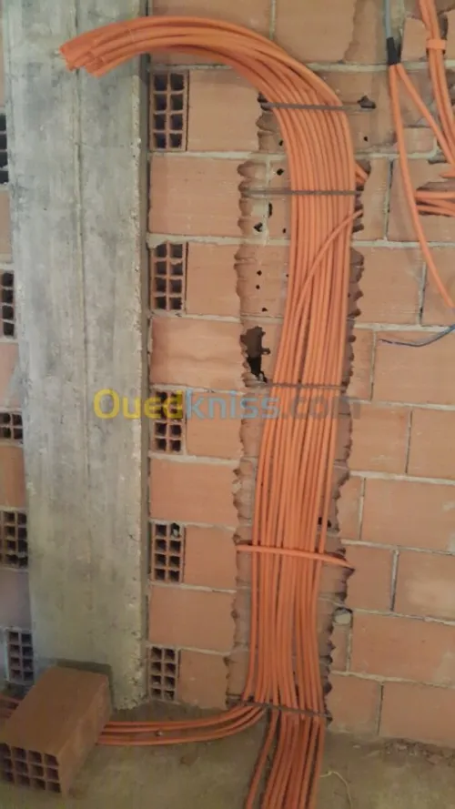 Electricien batiment ch  كهربائي الشلف