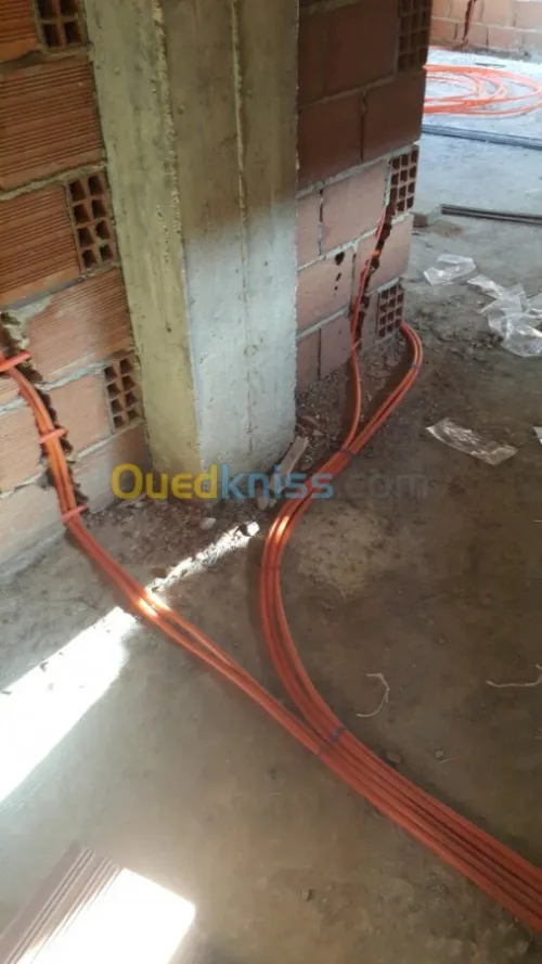 Electricien batiment ch  كهربائي الشلف