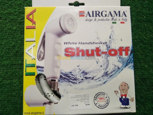 Douchette ablution toilette blanc