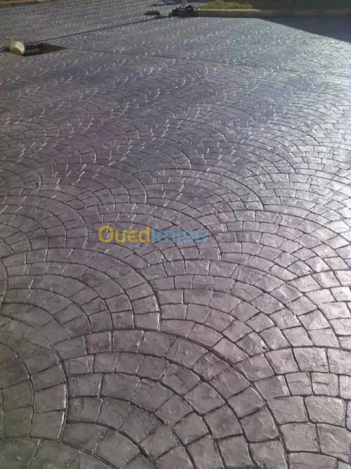 béton imprimé