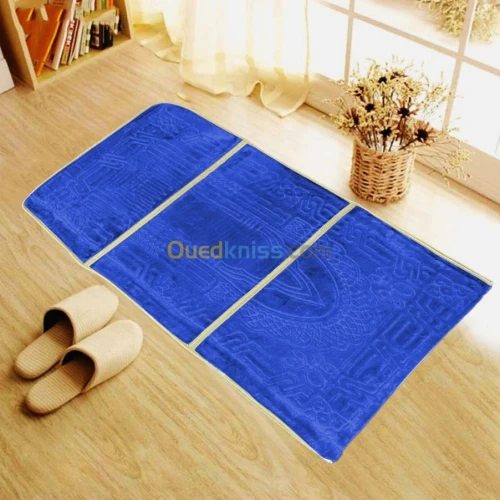 Tapis De Prière Avec Dossier Pliable