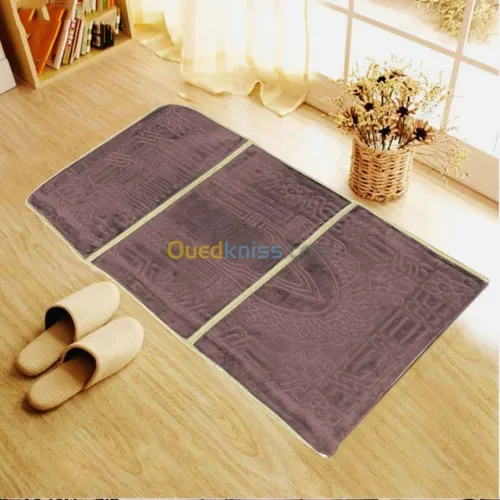 Tapis De Prière Avec Dossier Pliable