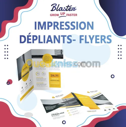 Impression Dépliants- Flyers
