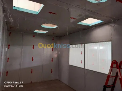 Installateur panneaux sandwich