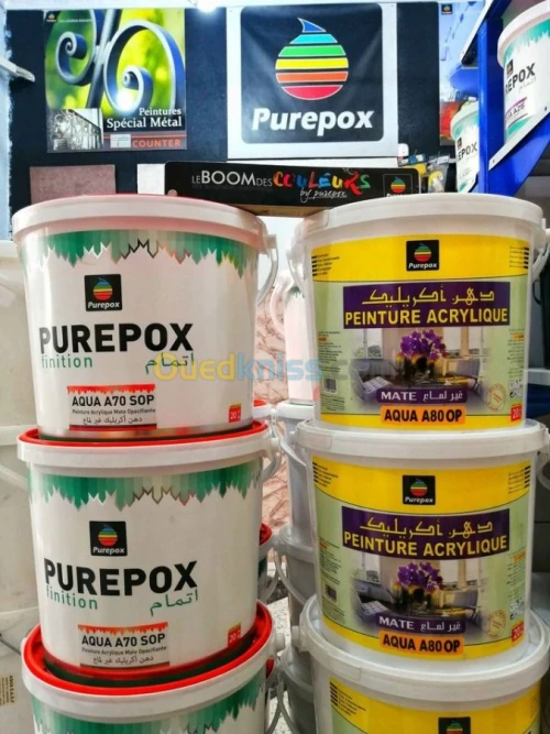 peinture satiné, lavable 