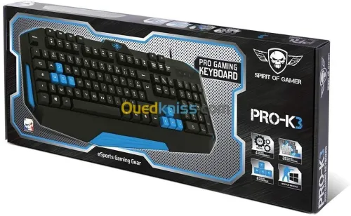 CLAVIER/ SOURIS / SPIRIT OF GAMERS