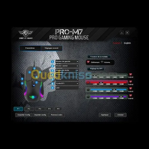 CLAVIER/ SOURIS / SPIRIT OF GAMERS