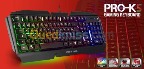 CLAVIER/ SOURIS / SPIRIT OF GAMERS