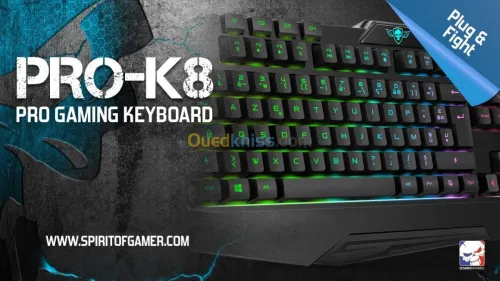 CLAVIER/ SOURIS / SPIRIT OF GAMERS