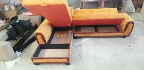 SALON DIUBLE COFFRE CLIK CLAK