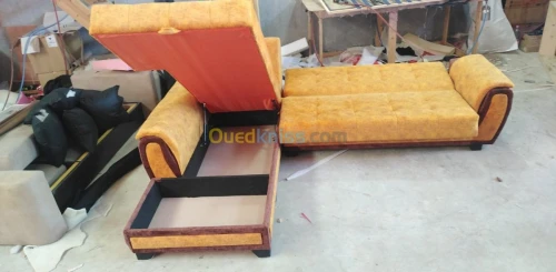 SALON DIUBLE COFFRE CLIK CLAK