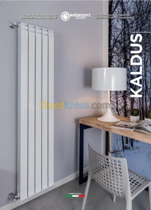 Radiateur aluminium pilier kaldus 