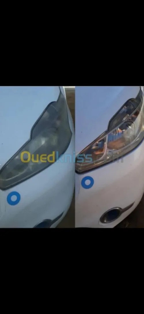 Nettoyage des optiques automobile 