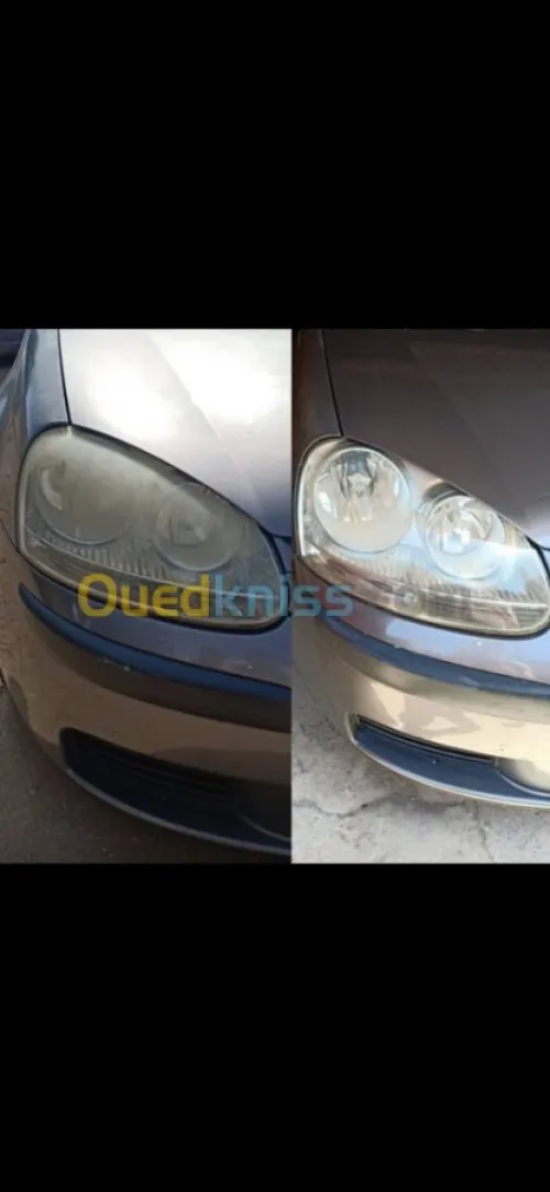 Nettoyage des optiques automobile 