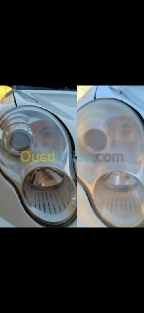 Nettoyage des optiques automobile 