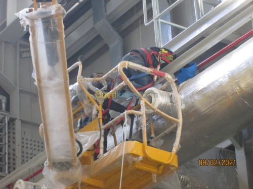montage anti incendie tuyauterie