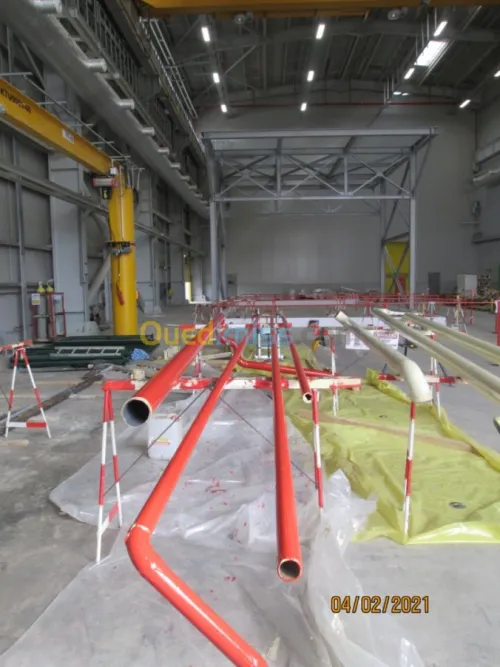 montage anti incendie tuyauterie 