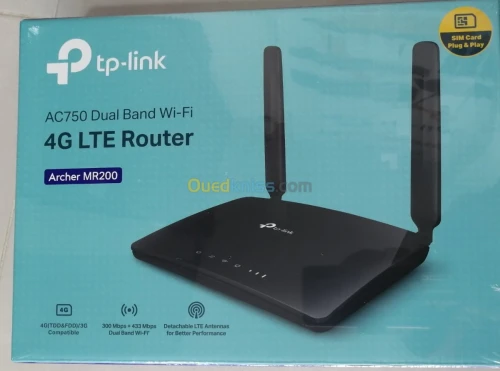 Modem 4G LTE MR200 AC 750 TP-LINK 
