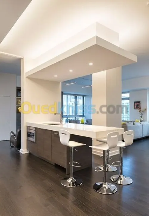 Placo platre et peinture decoration