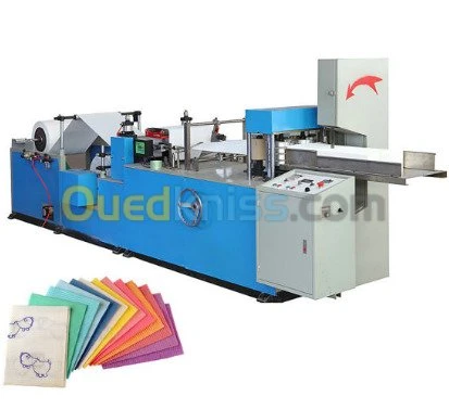 Machine serviettes a papier 2 couleurs