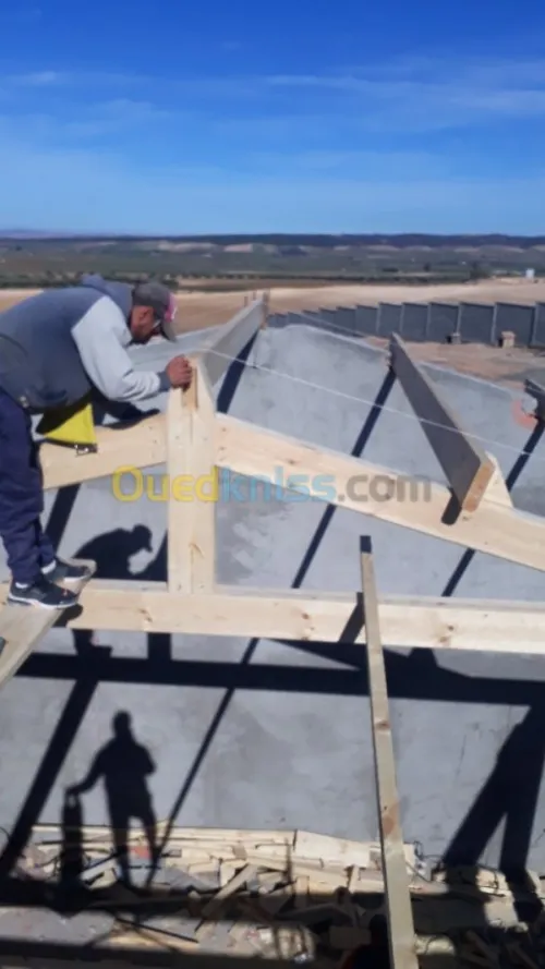 Charpente en bois 
