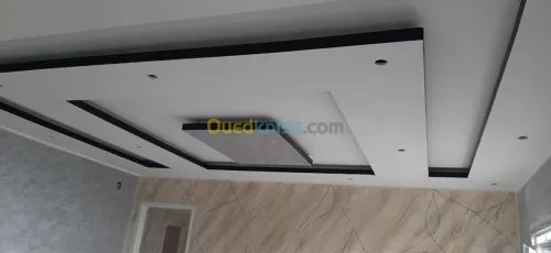 Placo platre pvc b13 + platre 