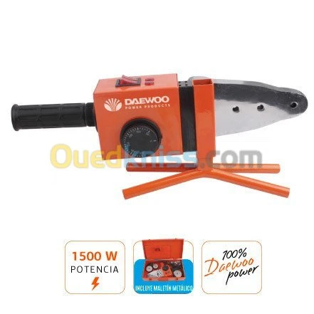 Soudeuse tuyau PVC Daewoo  technologie coréenne