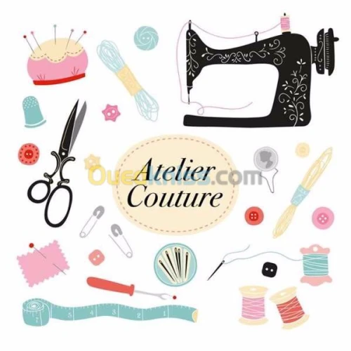 Ateliers coutures, coiffure, pâtisseries