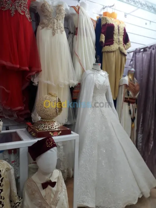 Robes soirrées et blanches