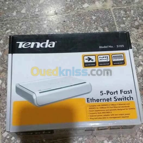 TENDA SWITCH ETHERNET 5 PORT