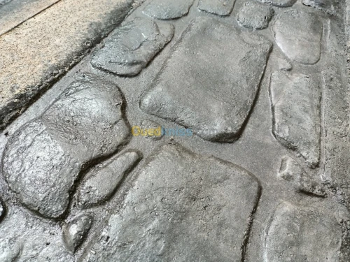 béton imprimé