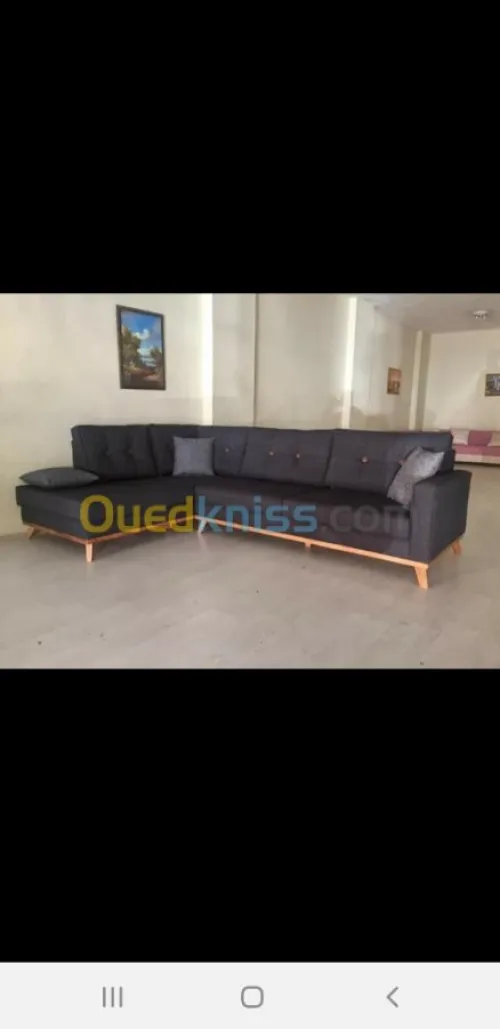 Fabrication tous types du salon L 