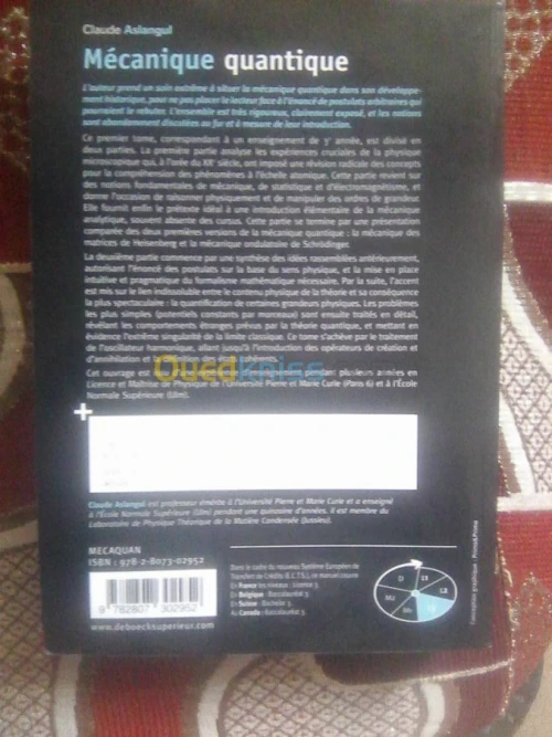 livres sur LA MECANIQUE QUANTIQUE
