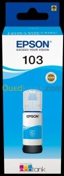 BOUTEILLES D'ENCRE EPSON 103 ECOTANK - BLACK - CYAN - MAGENTA - YELLOW - ORIGINALE