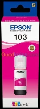 BOUTEILLES D'ENCRE EPSON 103 ECOTANK - BLACK - CYAN - MAGENTA - YELLOW - ORIGINALE
