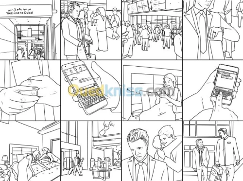 Infographie, Logo, Storyboard