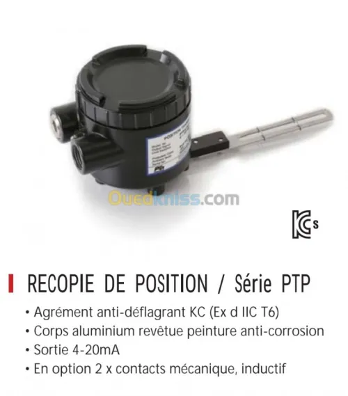 Contrôle de vanne et positionner 