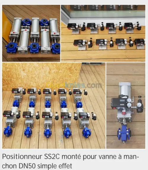 Contrôle de vanne et positionner 